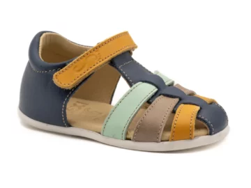 Pongo Blu - Scarpe barefoot per Bambini - Design estivo traspirante