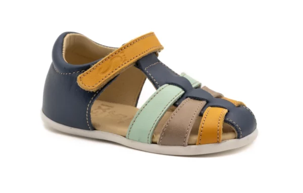 Pongo Blu - Scarpe barefoot per Bambini - Design estivo traspirante