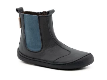 Raganella Blu | Scarpe barefoot per Bambini | Design invernale e autunnale