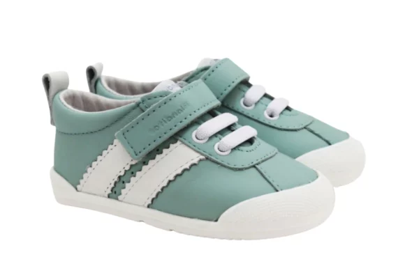 flauto verde | Scarpe barefoot per Bambini | Design estivo traspirante